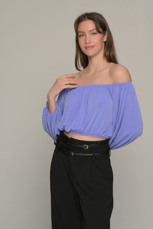 Off-shoulder τοπ με λάστιχο