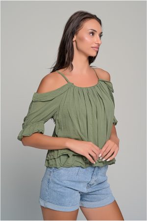 Off-shoulder τοπ